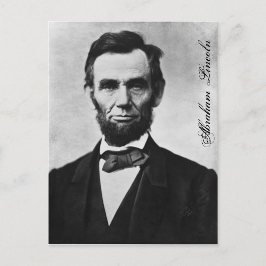 ABRAHAM LINCOLN BRIEFKAART (Voorkant)