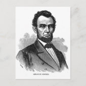Abraham Lincoln Briefkaart (Voorkant)