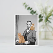 Abraham Lincoln Briefkaart (Staand voorkant)