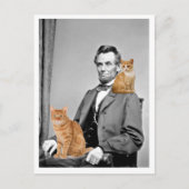 Abraham Lincoln Briefkaart (Voorkant)