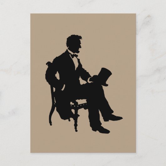 Abraham Lincoln Briefkaart (Voorkant)