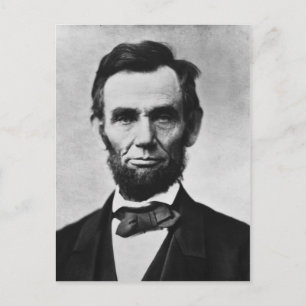 Abraham Lincoln Briefkaart