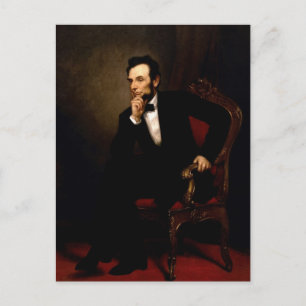 Abraham Lincoln Briefkaart