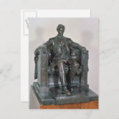 Abraham Lincoln Briefkaart (Voorkant / Achterkant)