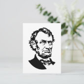 Abraham Lincoln Briefkaart (Staand voorkant)