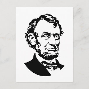 Abraham Lincoln Briefkaart
