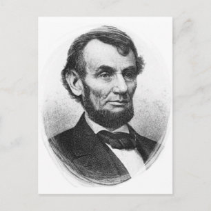 Abraham Lincoln Briefkaart