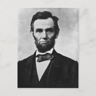 Abraham Lincoln Briefkaart