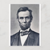 Abraham Lincoln Briefkaart (Voorkant)