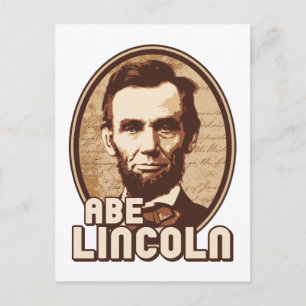 Abraham Lincoln Briefkaart
