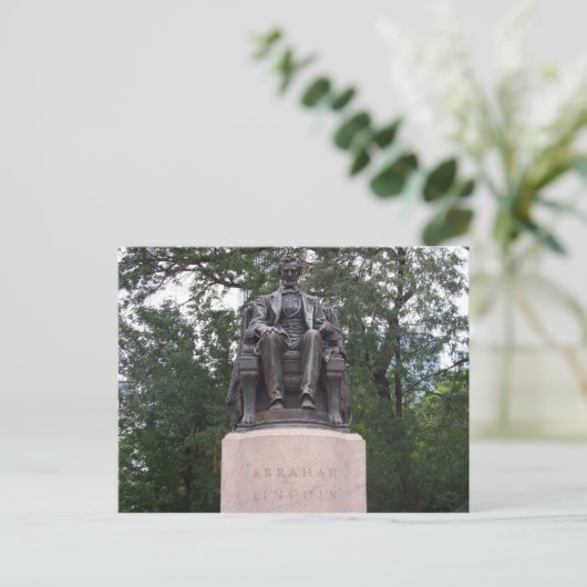 Abraham Lincoln Briefkaart (Staand voorkant)