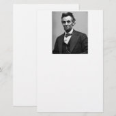 Abraham Lincoln Briefpapier (Voorkant / Achterkant)