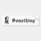 Abraham Lincoln Bumpersticker (Voorkant)