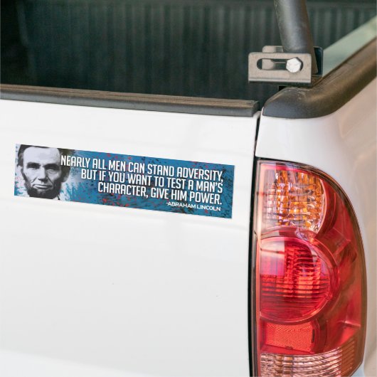 Abraham Lincoln Bumpersticker (Op Truck)
