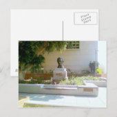 Abraham Lincoln Bust Briefkaart (Voorkant / Achterkant)