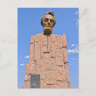 Abraham Lincoln Bust, Wyoming Briefkaart