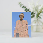 Abraham Lincoln Bust, Wyoming Briefkaart (Staand voorkant)
