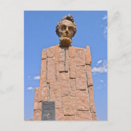Abraham Lincoln Bust, Wyoming Briefkaart