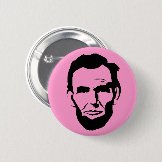 Abraham Lincoln Button (Voorkant /achterkant)