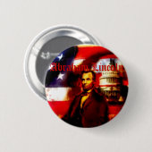 Abraham Lincoln Button (Voorkant /achterkant)