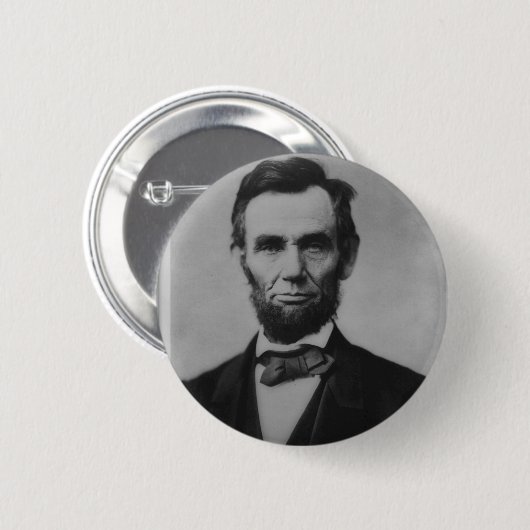 Abraham Lincoln Button (Voorkant /achterkant)