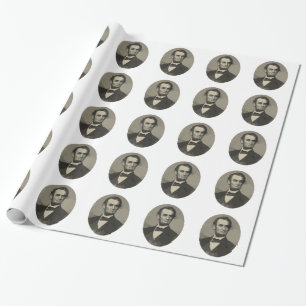 abraham lincoln cadeaupapier