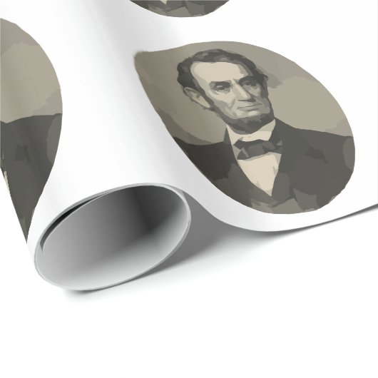 abraham lincoln cadeaupapier (Rol Hoek)