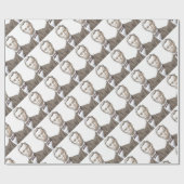 Abraham Lincoln Cadeaupapier (Vlak)