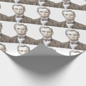 Abraham Lincoln Cadeaupapier (Hoek)