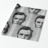 Abraham Lincoln Cadeaupapier (Uitgerold)