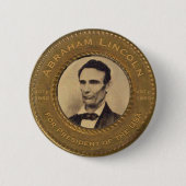 Abraham Lincoln Campaign Button (Voorkant)
