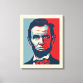 Abraham Lincoln Canvas Afdruk (Voorkant)