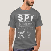 Abraham Lincoln Capital Airport SPI T-Shirt (Voorkant)