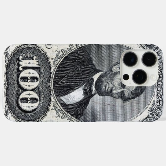 Abraham Lincoln Case-Mate iPhone Case (Achterkant (horizontaal))