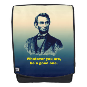 Abraham Lincoln citaat Rugtassen