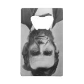 Abraham Lincoln Creditkaart Flessenopener (Voorkant)