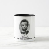 Abraham Lincoln, de presidentiële standaard. Mok (Midden)