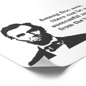 Abraham Lincoln Democracy Poster (Hoek)