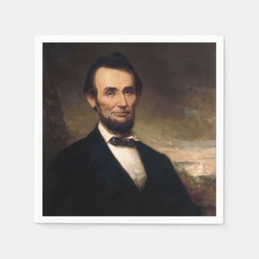 Abraham Lincoln door George H Story Servetten (Voorkant)