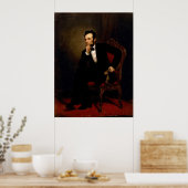 Abraham Lincoln door George Peter Alexander Healy Poster (Keuken)