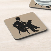 Abraham Lincoln Drankjes Onderzetter (Linkerzijde)