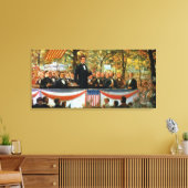 Abraham Lincoln en Stephen A. Douglas Canvas Afdruk (Insitu (Woonkamer))