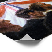 Abraham Lincoln en Stephen A. Douglas Poster (Hoek)