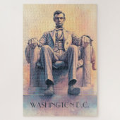 Abraham Lincoln en Washington D.C Legpuzzel (Verticaal)