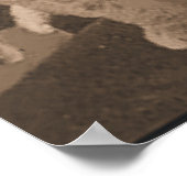 Abraham Lincoln en zijn kat Gloria 3 Poster (Hoek)