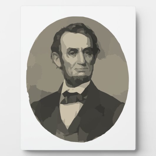 abraham lincoln fotoplaat (Voorkant)