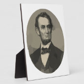 abraham lincoln fotoplaat (Zijkant)