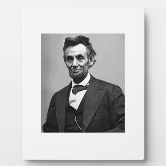 Abraham Lincoln Fotoplaat (Voorkant)