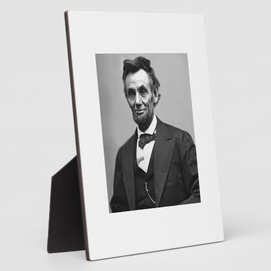 Abraham Lincoln Fotoplaat (Zijkant)