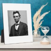 Abraham Lincoln Fotoplaat (Zijkant)
